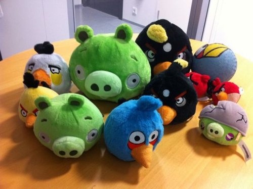 Rovio去年售2500万只愤怒的小鸟玩具 