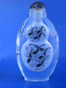 中国内画艺术：瓶中缩微艺术绘出大千世界 