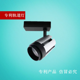 导轨射灯厂家OEM 调光科瑞轨道灯 惊爆专利新款 15-60°角度调节
