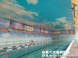 精品游泳馆吊顶效果