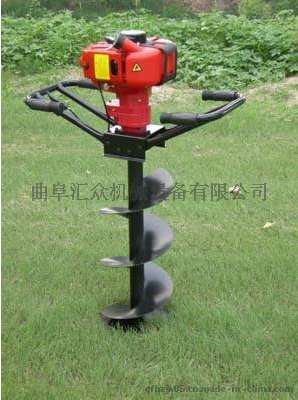 简阳电线杆挖坑机_电线杆挖坑机品牌，纯汽油挖坑机图片