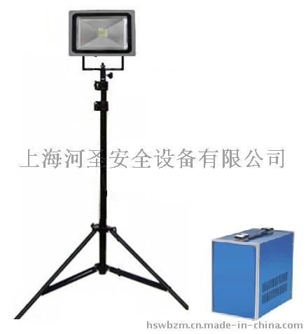 上海河圣便携式升降探照灯