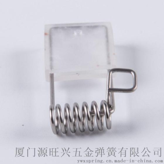 包硅胶套不锈钢 2  4  6 8寸折脚筒灯射灯面板灯用灯具一字扭簧