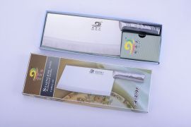 阳江刀具 不锈钢菜刀 大马士革刀 双面印花单刀 厨用刀 地摊产品