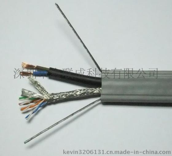 电梯网线+电源+钢丝 TVVB2G+FSTP 5E+RVV2*1.0