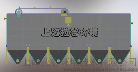 上海拉谷 80m3/h刮油斜板沉淀池