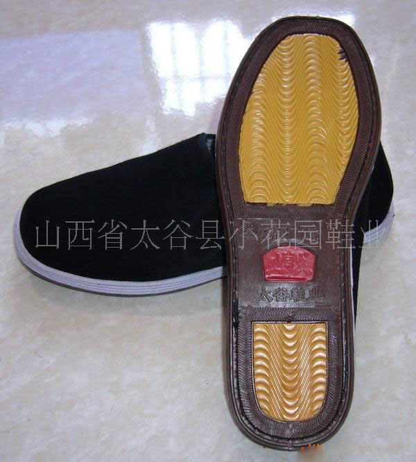 双色千层底布鞋