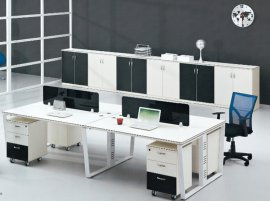现代办公屏风白色可定制