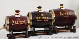厂家大量销售 橡木酒桶 木质装饰酒桶 -仁泰容器