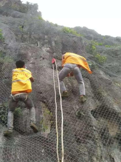 主动边坡防护网￥被动网￥隧道口防落石网￥挡石网￥边坡防护网