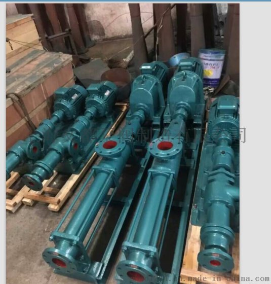 直销优质G25-2型不锈钢单螺杆泵高扬程污泥螺杆泵