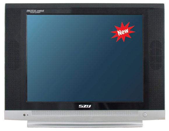 21"CRT TV彩色电视机-B管普平（HAMAYA-A5）