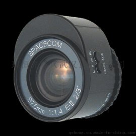 日本SPACECOM镜头JF7.5AI工业FA镜头（机器视觉）7.5 mm