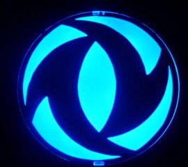 汽车标志背光源logo背光源高亮均匀免费设计定制