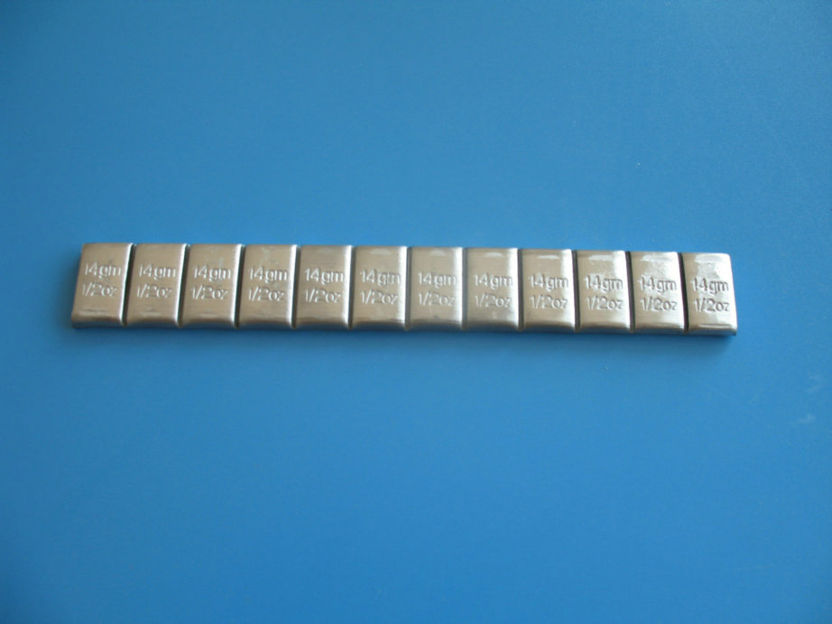 铅质粘贴式平衡块（pb-007）
