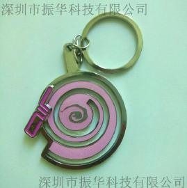 2015新款外贸镂空挂饰可旋转钥匙扣定做