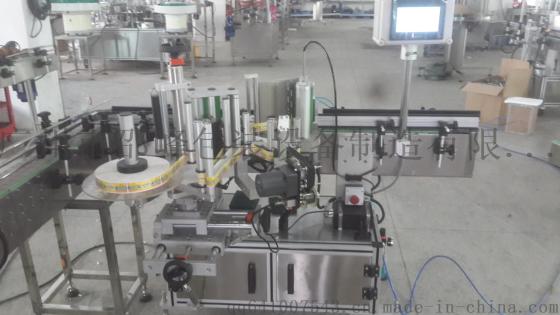 【广州邵峰】全自动食用油贴标机 不干胶 可贴 瓶身 颈标