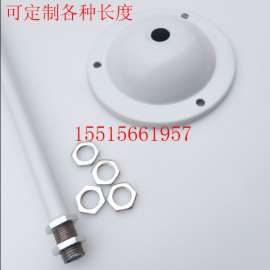 贵州灯具配件厂T8 双管荧光灯铁吊杆日光灯吊杆  单管荧光灯吊装杆