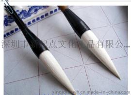 最新专卖文房四宝实木小号江西羊毫大号传统毛笔 新起点文化礼品