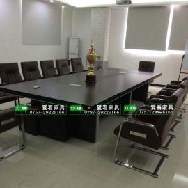 会议室家具批发 爱看18人会议台定做 实木会议桌图