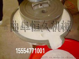 农家乐生态园酒店专用电动石磨豆浆豆腐机 广州磨米浆肠粉的电动肠粉石磨 山东电动石磨生产厂家