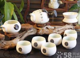 广州茶具套装定制雪花釉茶具高档功夫茶具
