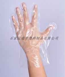 工厂供应一次性PE薄膜手套价钱