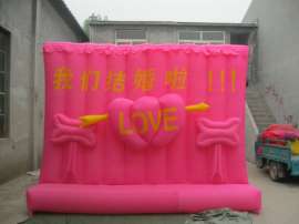 结婚婚庆 拱门开业充气气模 婚庆道具 充气背景墙