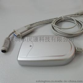 庆通高低频桌面读写器双频（13.56M/125K)非接触读卡器