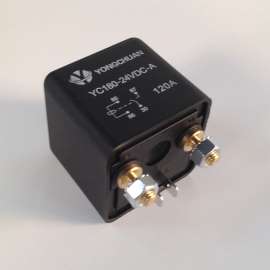 YC180汽车继电器 12V 4脚常开继电器 200A汽车改装继电器