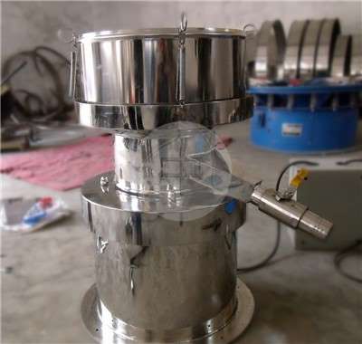 不锈钢450型豆渣过滤筛就选河南中谦振动