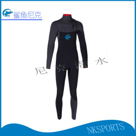八针潜水衣 半干式潜水服 连体浮潜衣