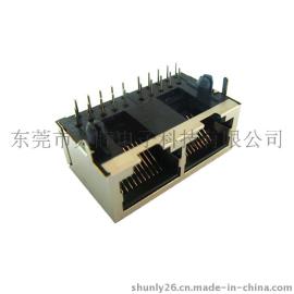 东莞市天睦电子直销路由器交换机专用RJ45网络插座网线接口