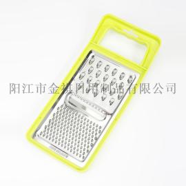 厨房用品 多功能切菜器刨丝器 不锈钢切片器 擦丝磨姜