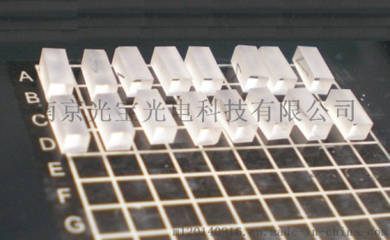 LBO 非线性晶体 三硼酸锂晶体    倍频晶体 抛光 可订制
