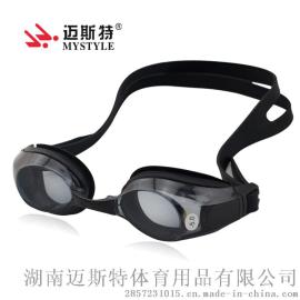 近视游泳眼镜防水防雾男女通用泳镜可选度数AF-2200P
