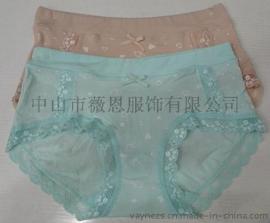 小榄女士生理内裤，全棉三角内裤，内裤加工OEM贴牌
