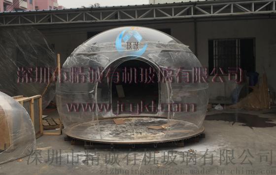 全新高透明亚克力圣诞球罩 有机玻璃玻璃罩 深圳精诚有机玻璃厂