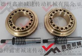 替代台湾四轴变齿厚精密蜗杆副鑫密机械