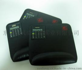 厂家直销 皮革鼠标垫 护腕计算器鼠标垫 定制LOGO广告礼品鼠标垫子