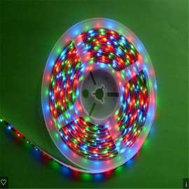 质保二年3528软灯条LED12V/24v60珠七彩RGB滴胶防水