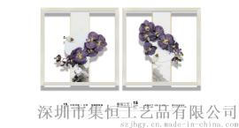 集恒工艺2015年秋季第二波新品万物生新中式酒店大堂高端实物画