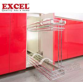 新加坡EXCEL  侧装拉篮 侧拉出拉篮 E008N