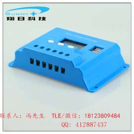 厂家批量供应LCD-10A12V家用保护蓄电池太阳能控制器户外发电系统组件
