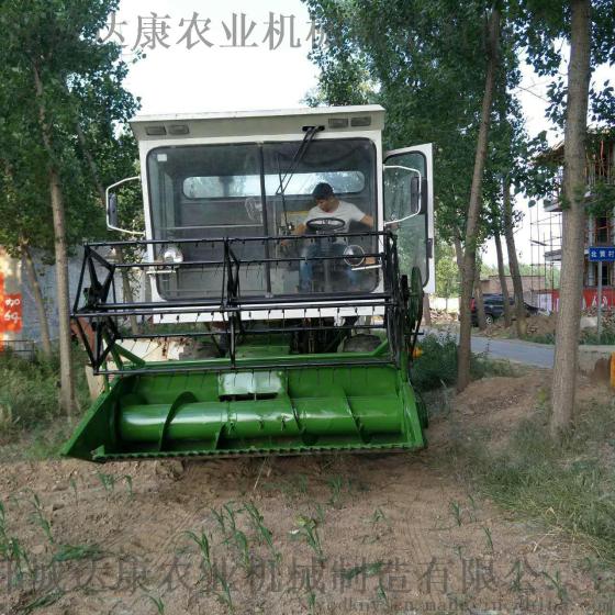 自走式大型牧草收割机割茬低 自走式玉米青储机 秸秆收割机
