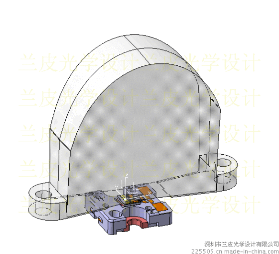 LED摩托车前大灯光学设计