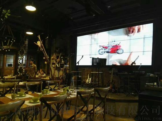 音乐餐吧拼接大屏|时尚餐吧拼接屏案例