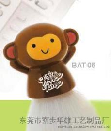 BAT-06猴子，键盘扫，附尘扫，搪胶公仔