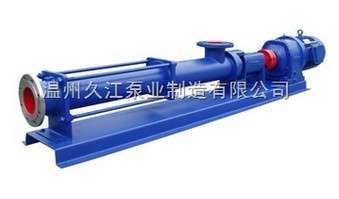 GF不锈钢单螺杆泵 排污