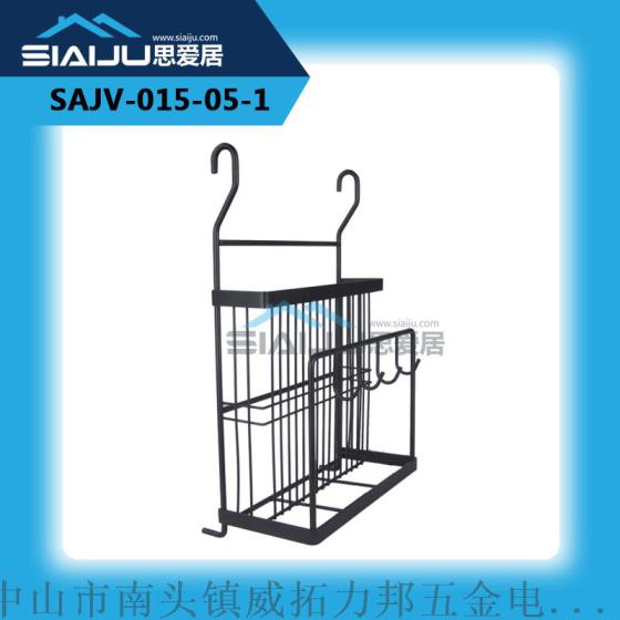 厂家直销 铁质厨房挂件置物架壁挂刀架砧板架厨房收纳架